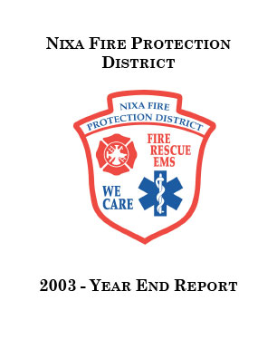 2003 Year End Report cover thumbnail